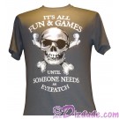 Disney Pirates of the Caribbean Its All Fun & Games ... Until Someone Needs An Eyepatch Tshirt