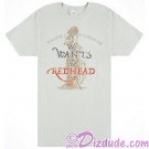 Pirates of The Caribbean We Wants the Redhead Adult T-shirt