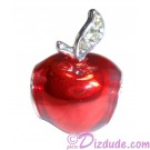 Disney Pandora "Snow White's Apple" Sterling Silver Charm set with 3 Green Cubic Zirconias