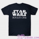 Vintage Star Wars Rogue One Logo Adult T-Shirt