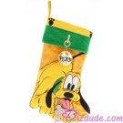 Disney Pluto Plush Christmas Stocking
