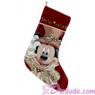 Disney Victorian Mickey Tapestry Christmas Stocking