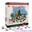 Mickey & Friends Retro Christmas - Holiday 750 Piece Jigsaw Puzzle