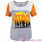 SOLO A Star Wars Story Ladies Character Football T-Shirt
