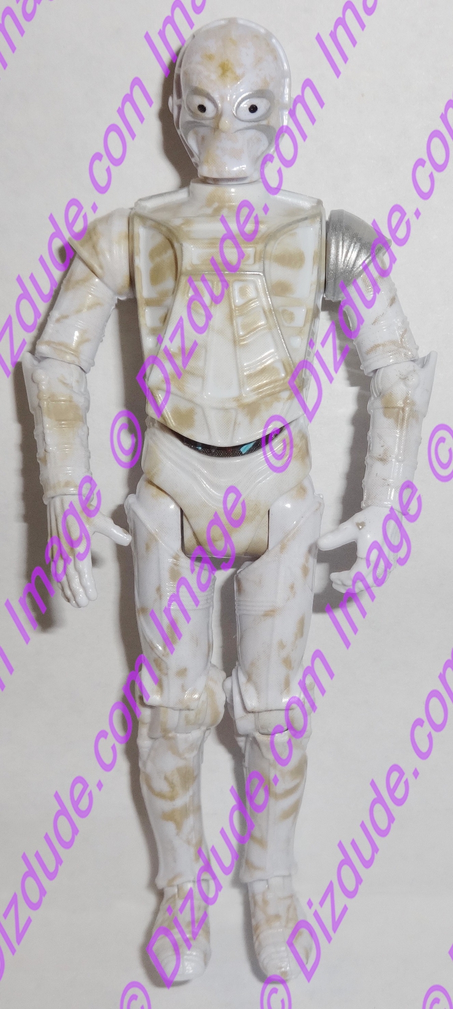 White CZ Protocol Droid from Disney Star Wars Build-A-Droid Factory