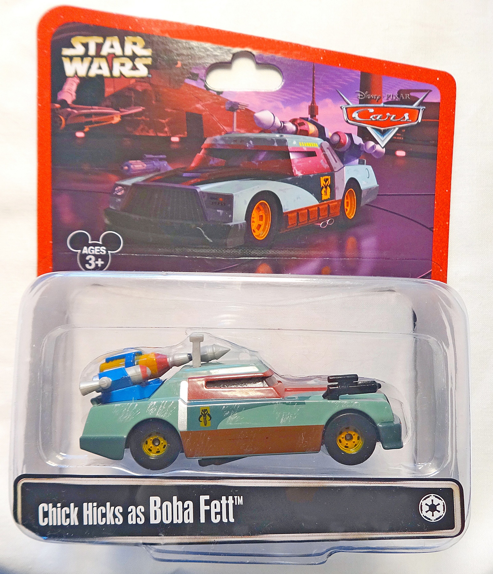 Disney Pixar Cars as Star Wars Chick Hicks as Boba Fett Series 2