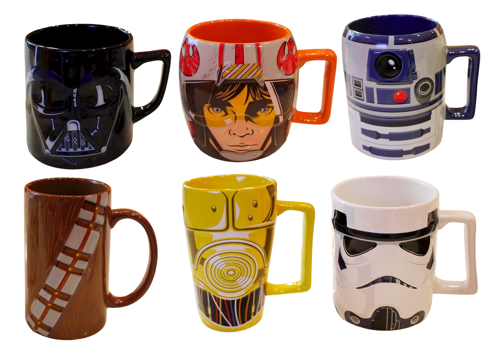 Disney Star Wars Character Mugs - Star Wars Weekends 2014