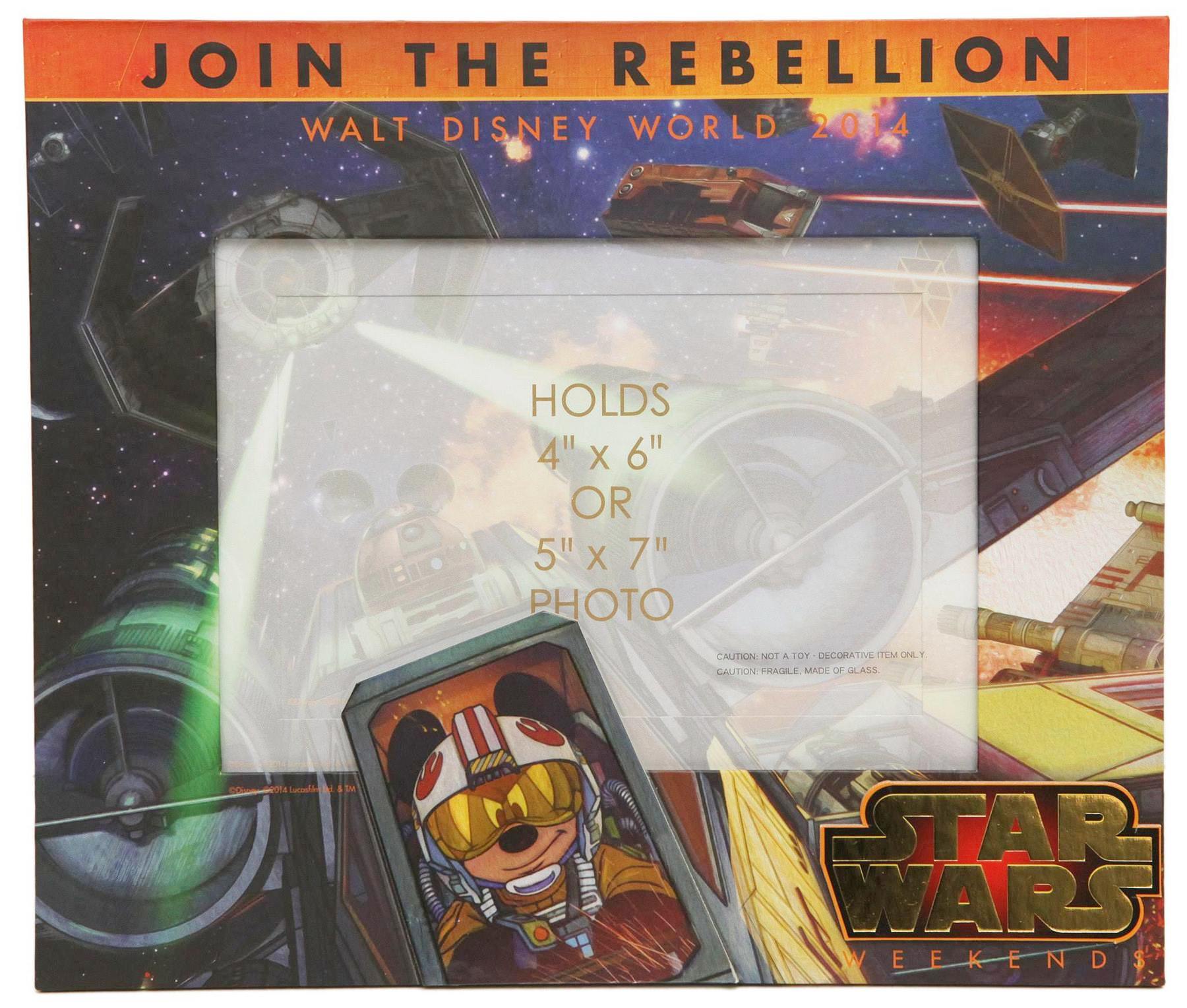 Disney Star Wars Weekends 2014 Souvenir Logo Photo Frame