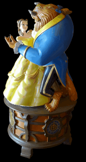 Disney Magic Kingdom Beauty and the Beast Music Box