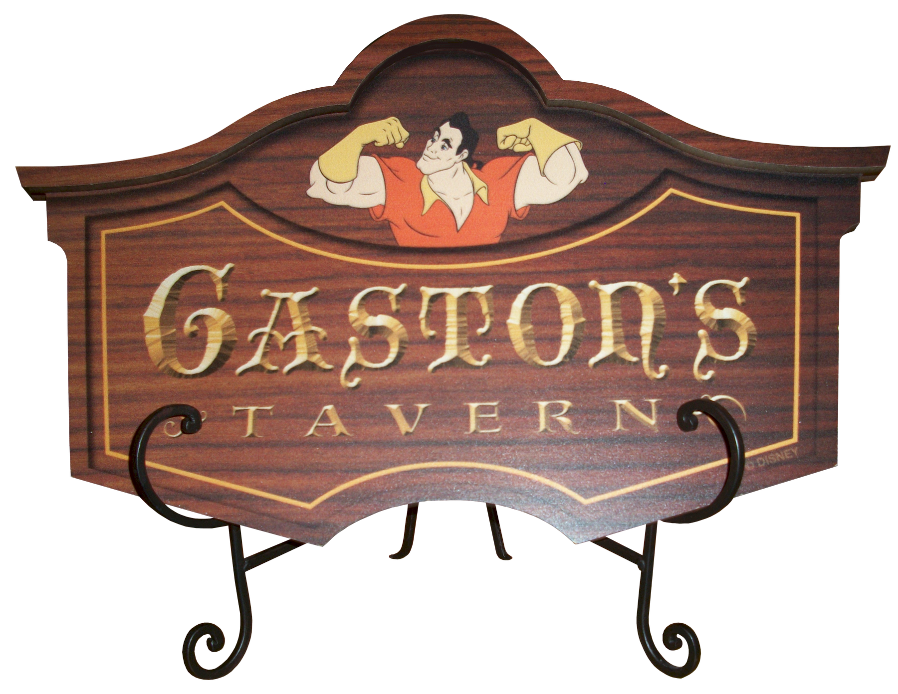 Disney Magic Kingdom Gaston's Tavern Sign