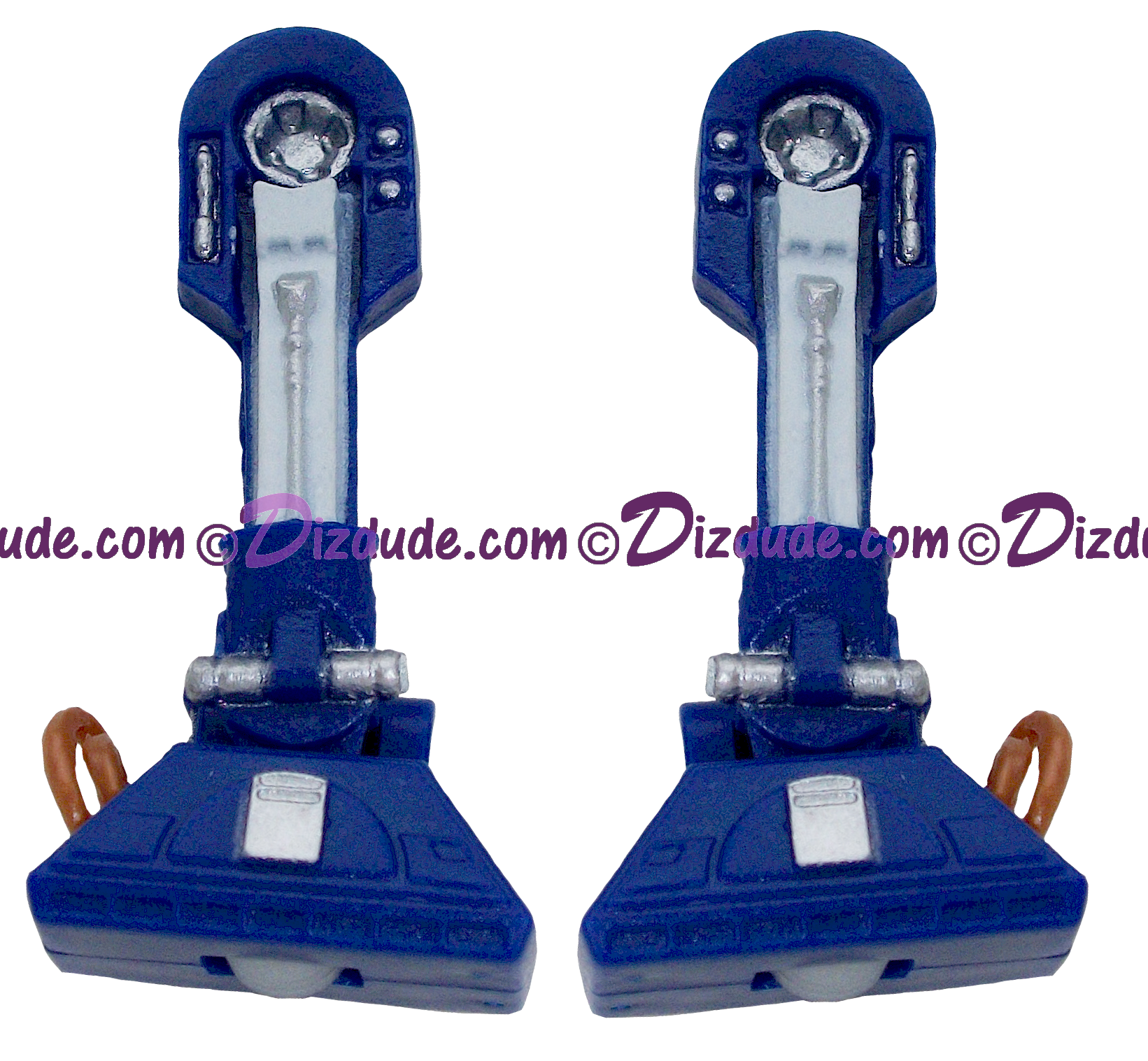 A Pair of Astromech Legs Blue Left & Right Part - Disney Star Wars Astromech Build-A-Droid Factory © Dizdude.com
