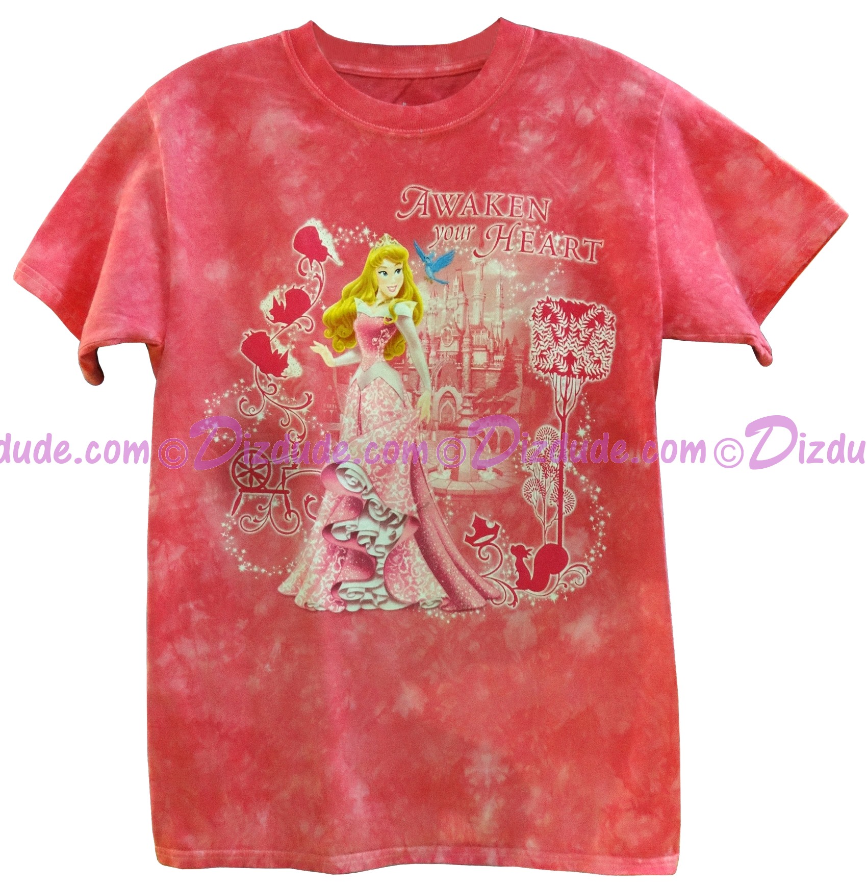 (SOLD OUT) Disney Princess Aurora "AWAKEN your HEART" Ladies T-shirt (Tee, Tshirt or T shirt)