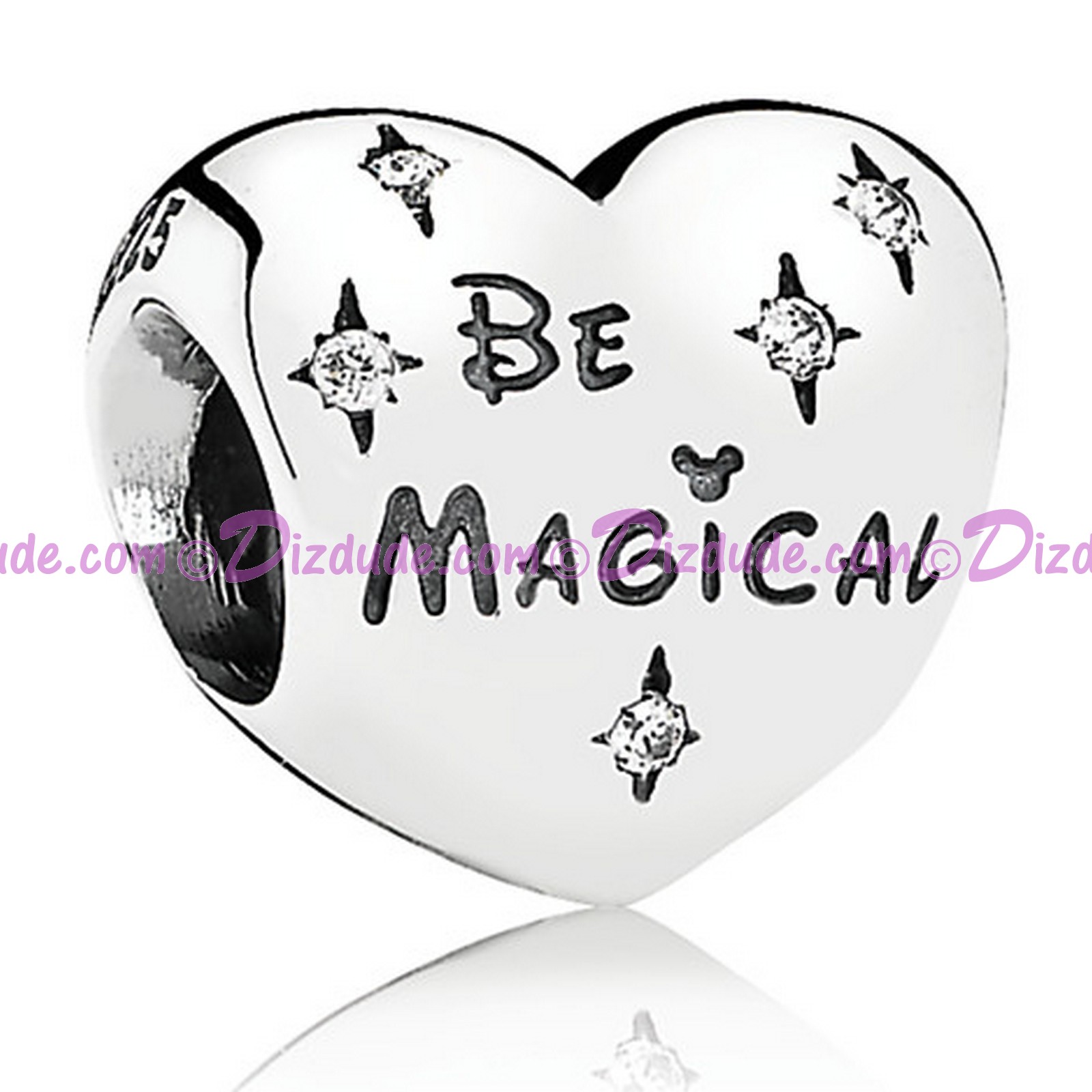 (SOLD OUT) Disney Pandora Be Magical Sterling Silver Charm with Cubic Zirconias