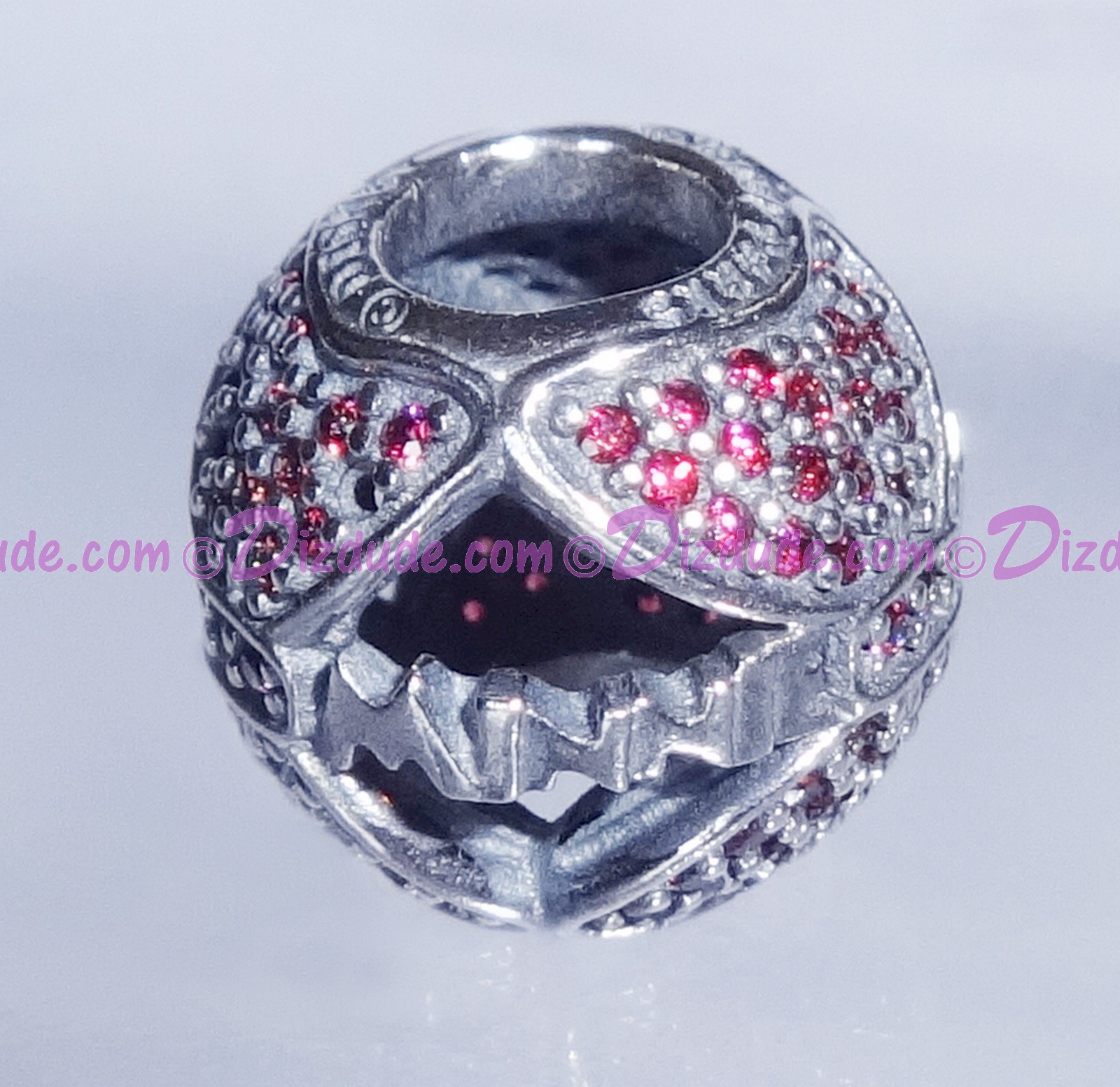 (SOLD OUT) Disney Pandora Minnie's Sparkling Bow Sterling Silver Charm with Red Cubic Zirconias - Disney World Parks Exclusive