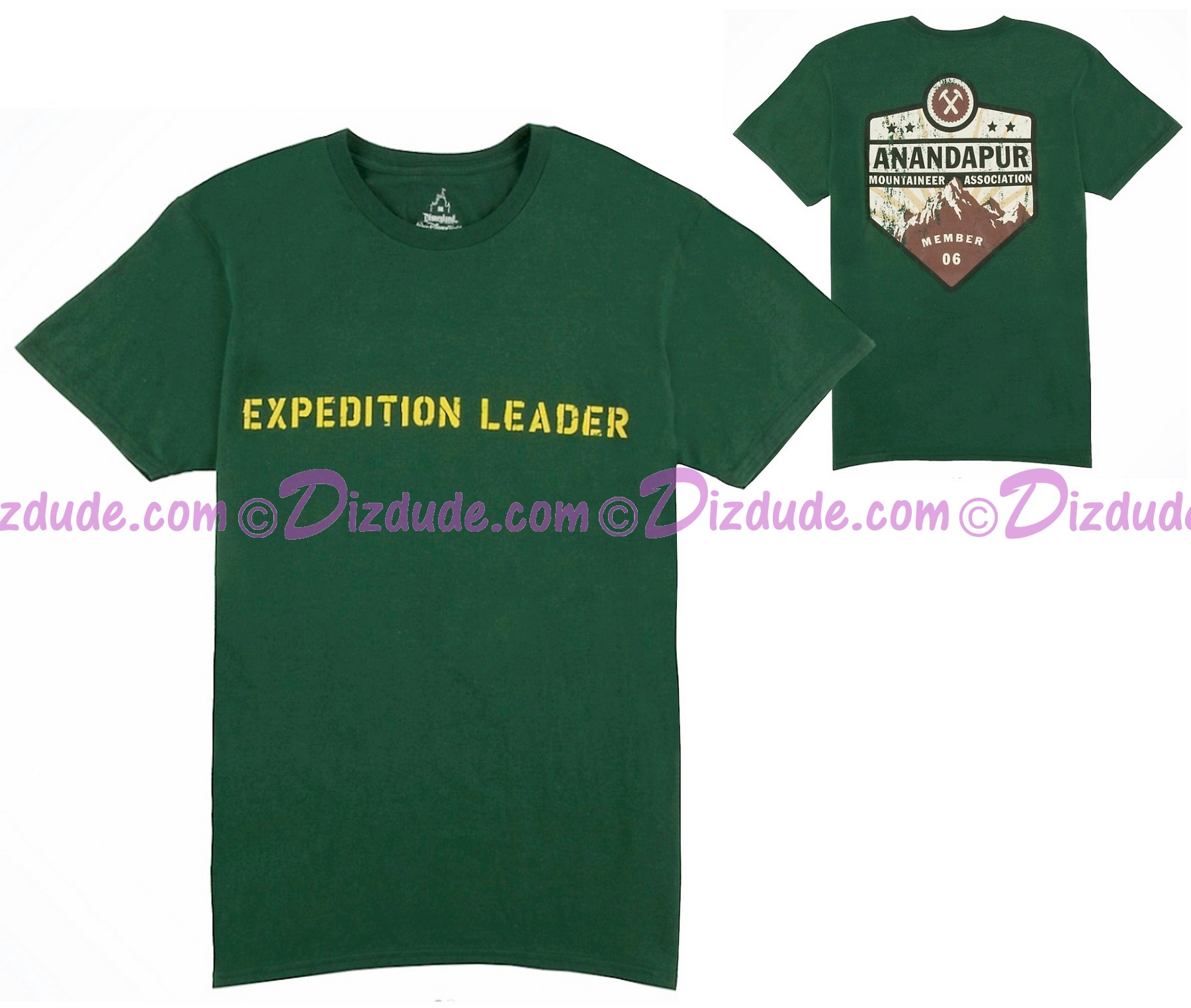 (SOLD OUT) Expedition Leader Adult T-Shirt (Tee, Tshirt or T shirt) Disney Animal Kingdoms Expedition Everest