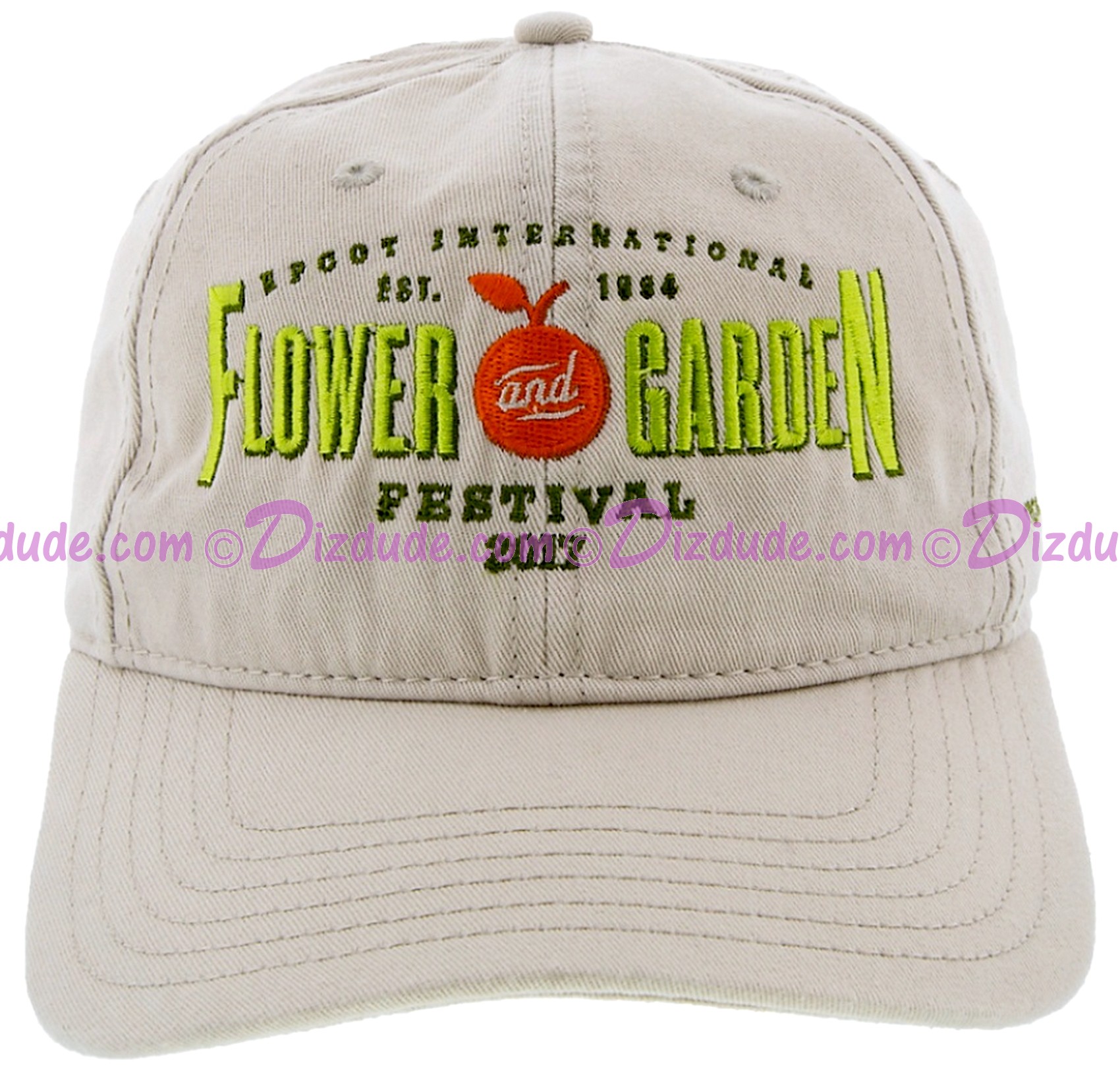 Disney Epcot International Flower & Garden Festival 2017 Baseball Cap © Dizdude.com