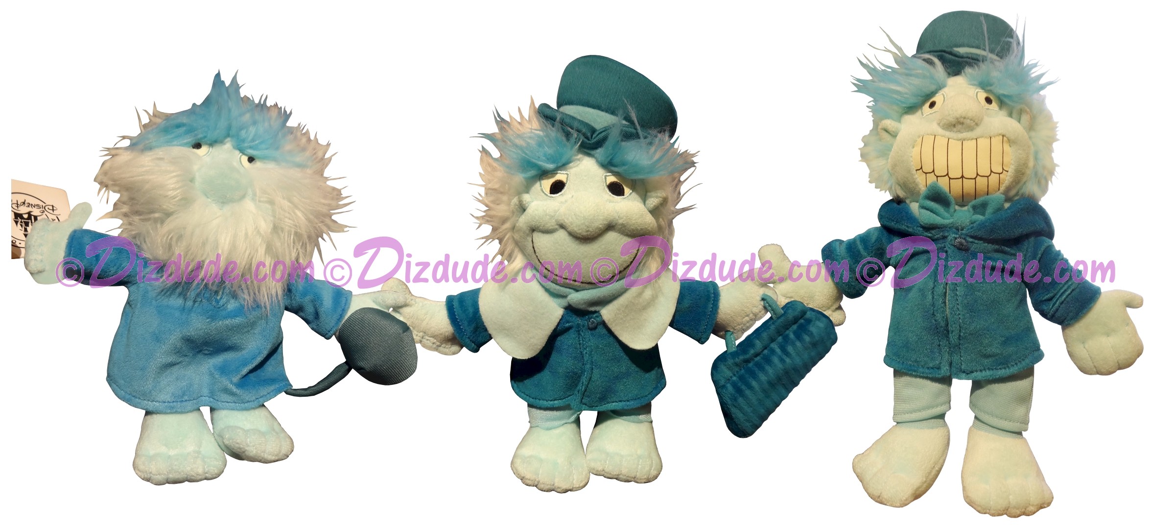 Disney Haunted Mansion Hitchhiking Ghosts Set of 3 Plushes © Dizdude.com