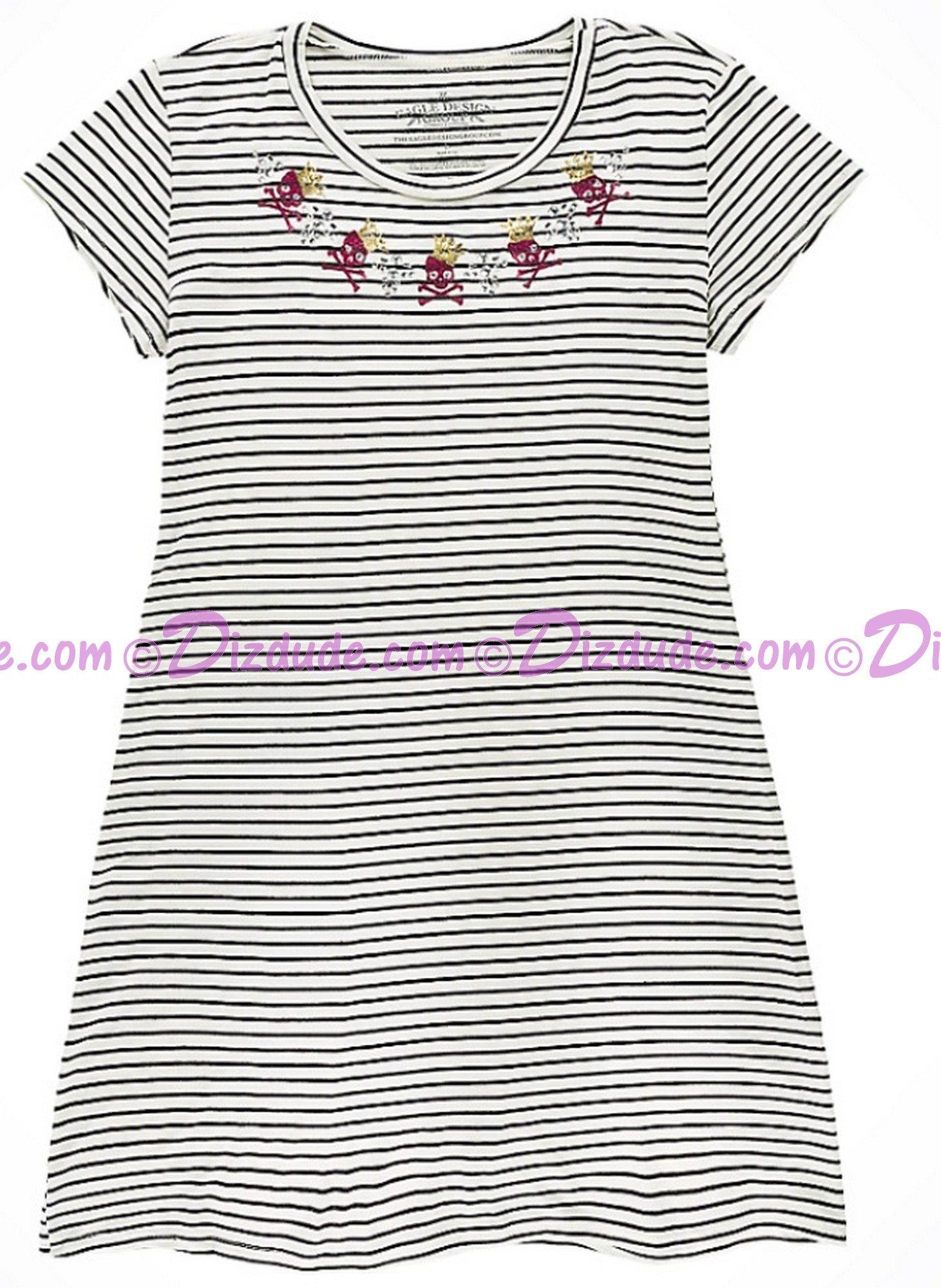 (SOLD OUT) Disney's Pirates of The Caribbean Ladies Striped Dress