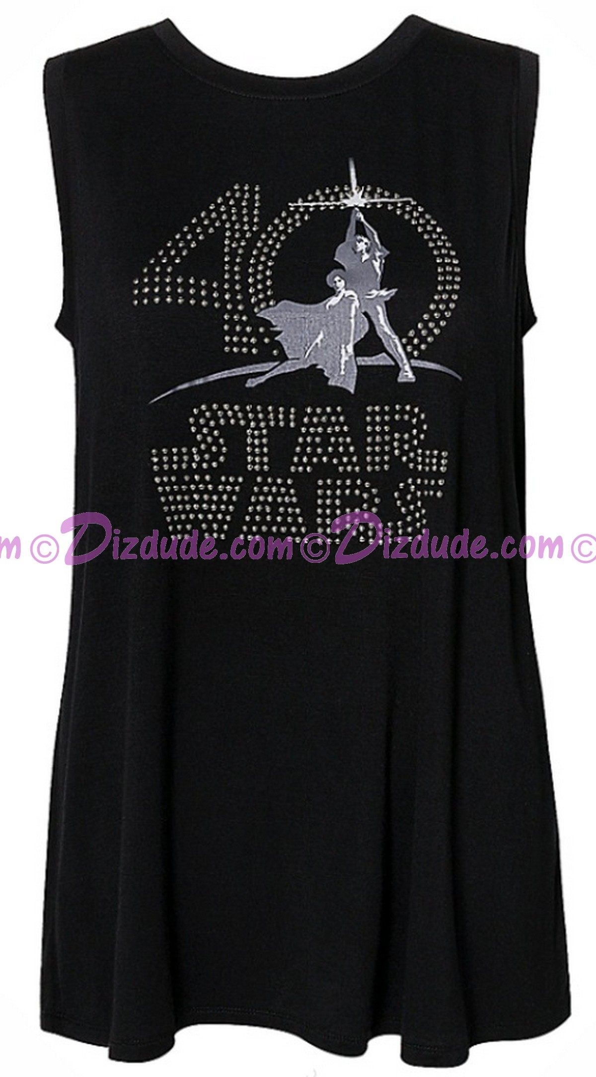 Star Wars 40th Anniversary of Star Wars: A New Hope Adult Bling Tank Top - Disney World Exclusive © Dizdude.com