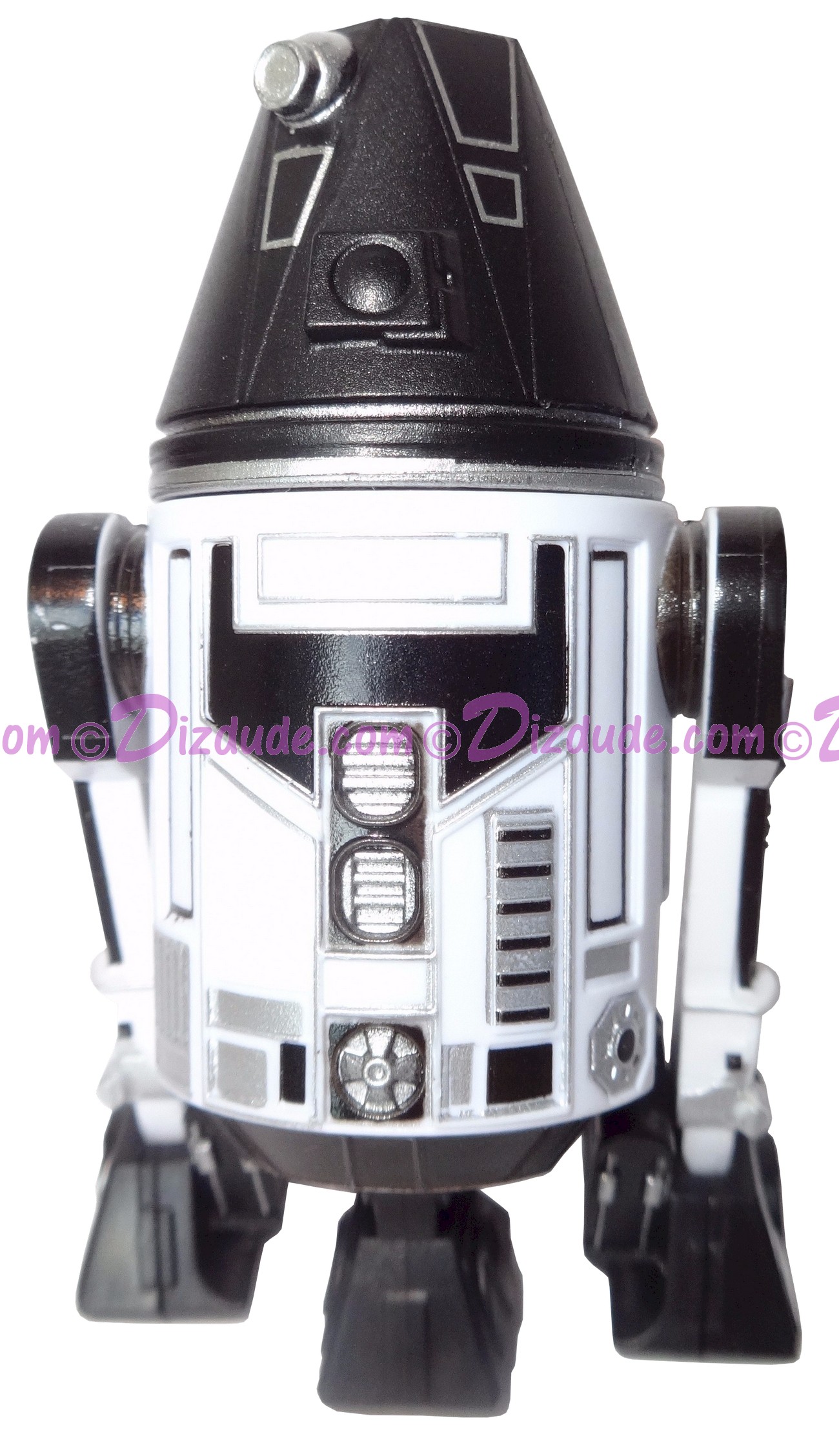 R4 White & Black Astromech Droid ~ Pick-A-Hat ~ Series 2 from Disney Star Wars Build-A-Droid Factory © Dizdude.com