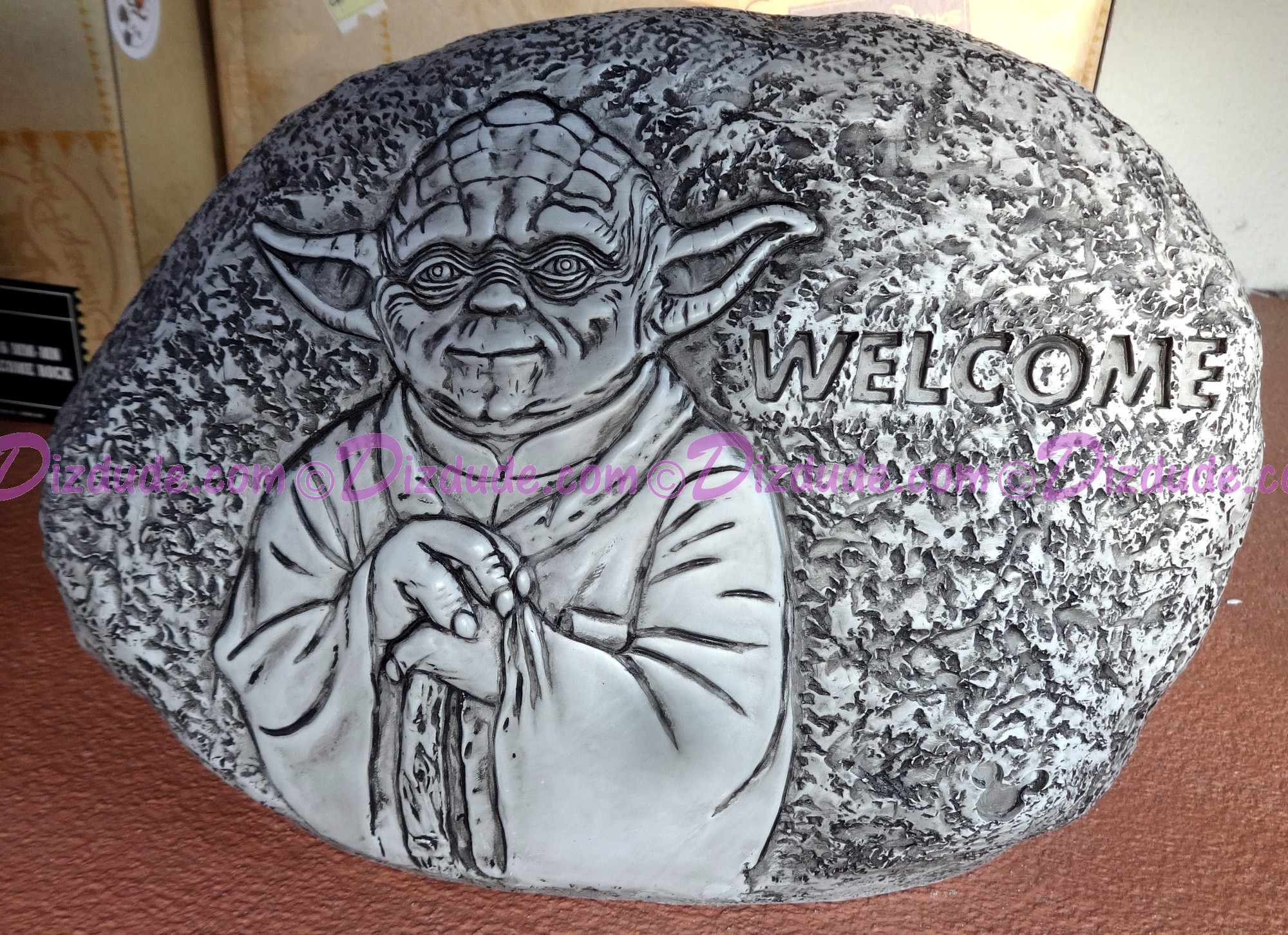 Yoda Star Wars Garden Ornament Stone Disney