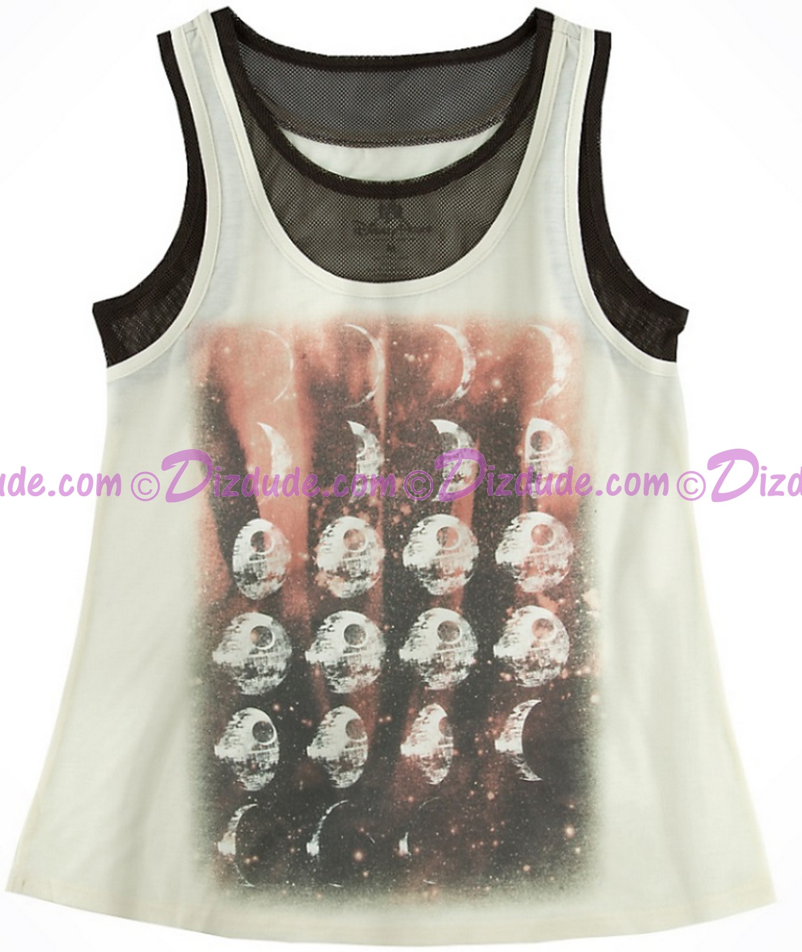Death Star Phases Layered Tank Top - Disney's Star Wars © Dizdude.com