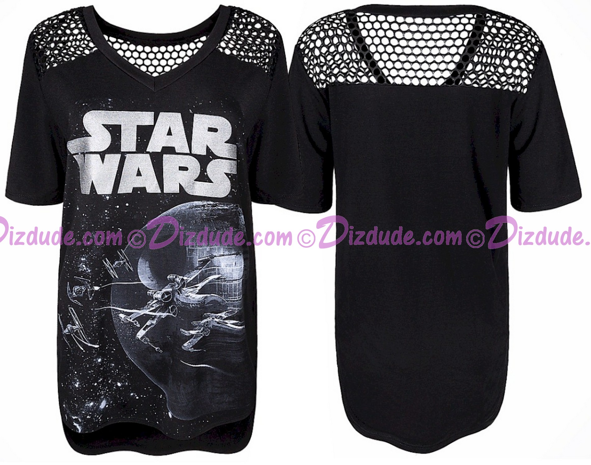 Disney Star Wars The Empire Strikes Back Mesh Adult T-shirt (Tee, Tshirt or T shirt) © Dizdude.com