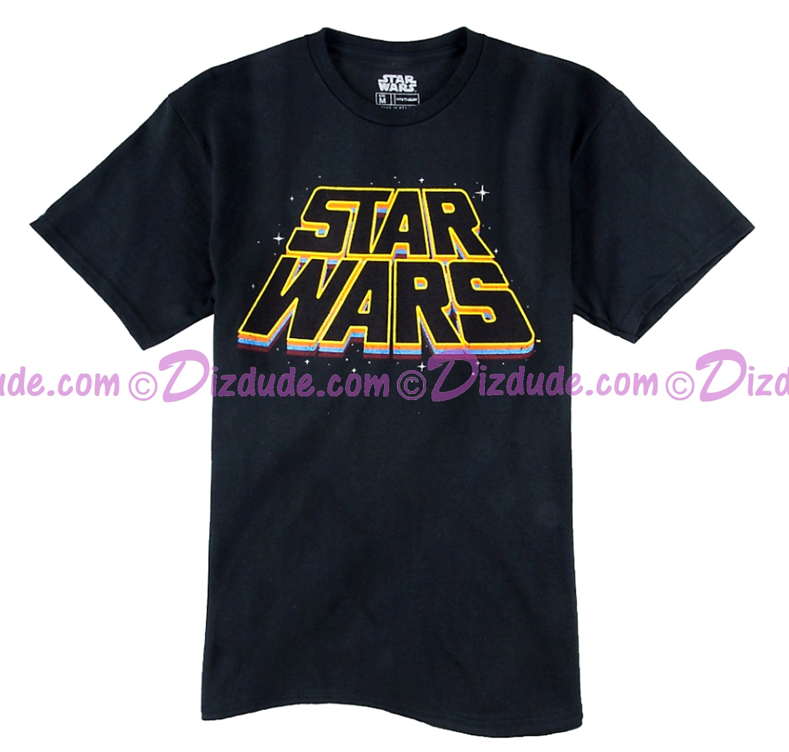 Star Wars Title Adult T-Shirt (Tshirt, T shirt or Tee) - Disney's Star Wars © Dizdude.com