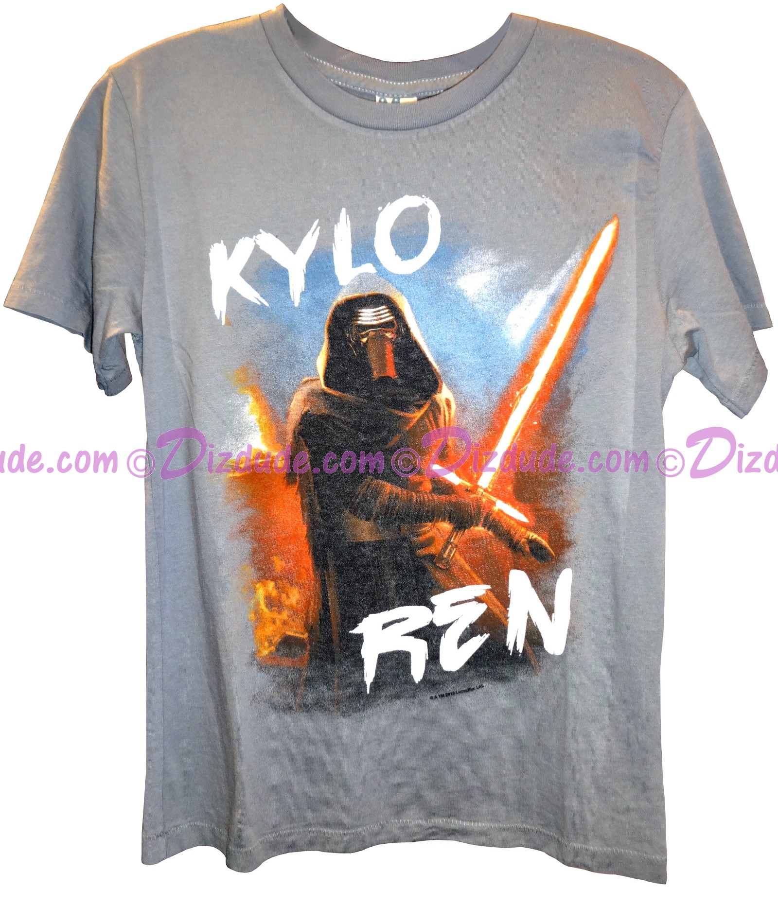 Kylo Ren Youth T-Shirt (Tshirt, T shirt or Tee) - Disney Star Wars: The Force Awakens © Dizdude.com