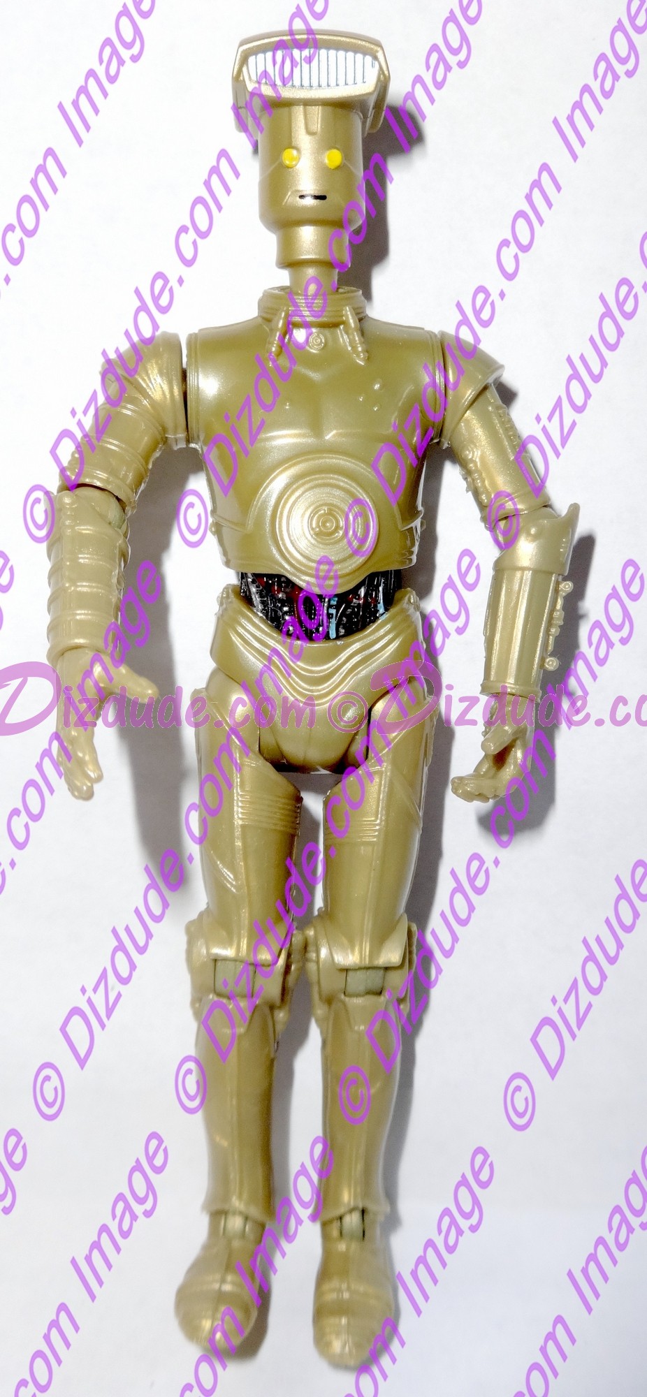 Gold Vender Protocol Droid from Disney Star Wars Build-A-Droid Factory © Dizdude.com
