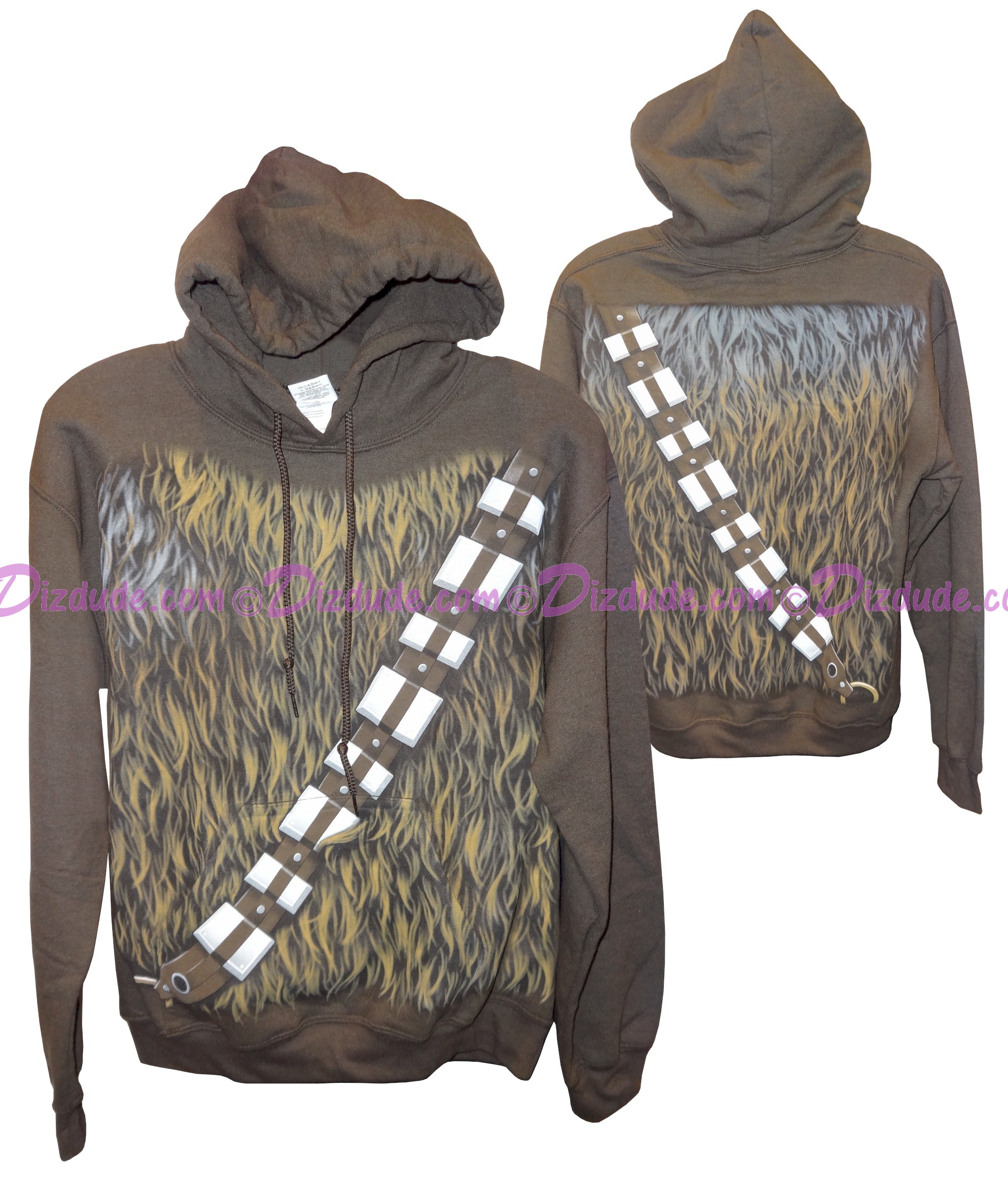 Disney Star Wars: Chewbacca Youth Hoodie Printed Front & Back © Dizdude.com
