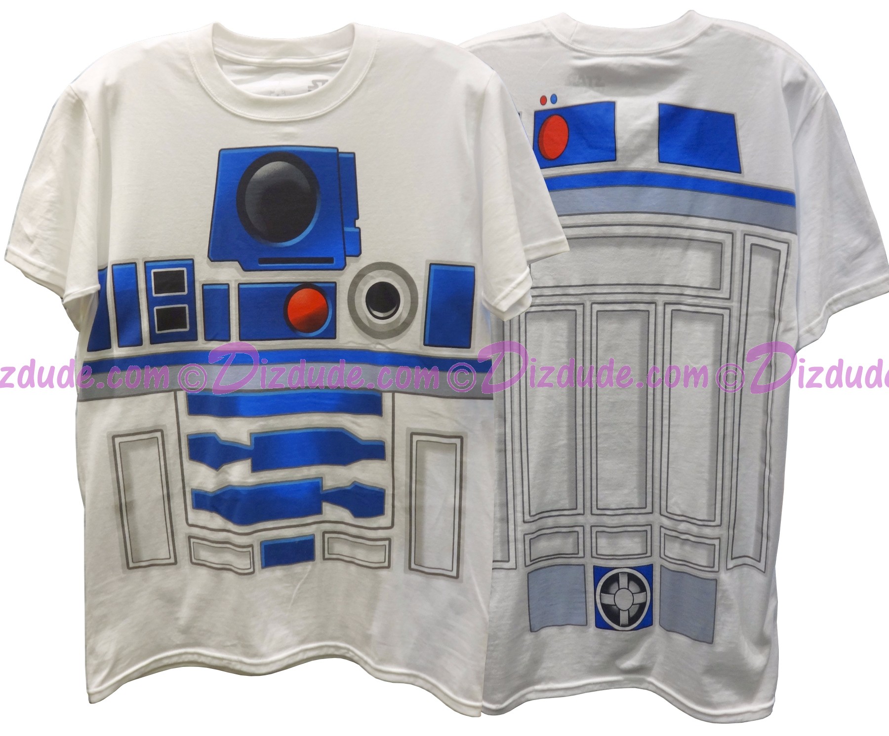 Disney Star Wars: R2-D2 Youth T-Shirt (Tshirt, T shirt or Tee) Printed Front & Back © Dizdude.com