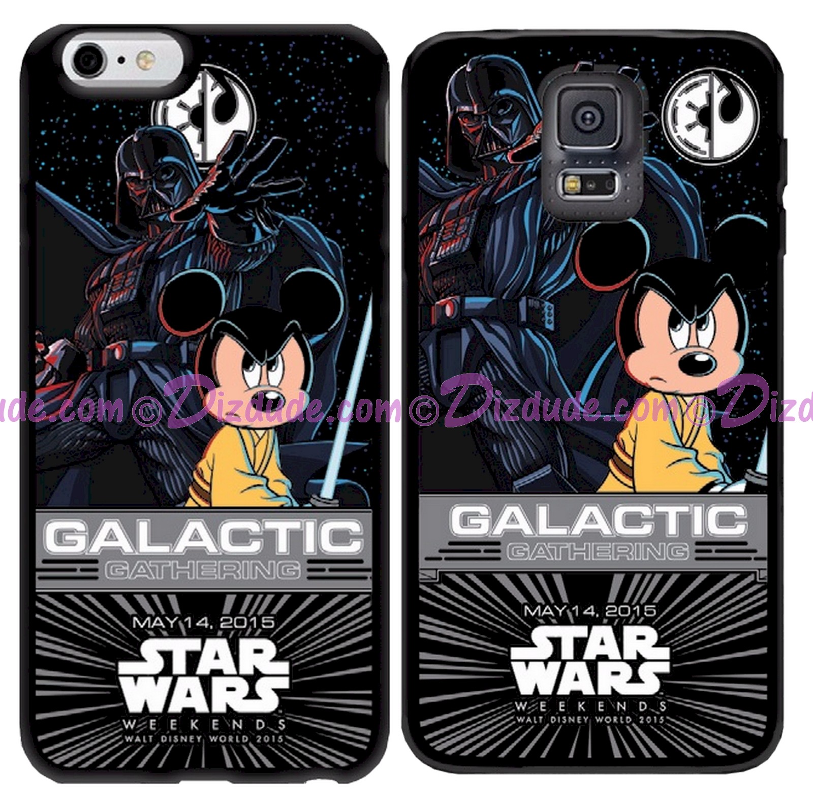 Galactic Gathering iPhone 6 or Samsung Galaxy S5 Phone Case - Disney Star Wars Weekends 2015 Galactic Gathering Event © Dizdude.com