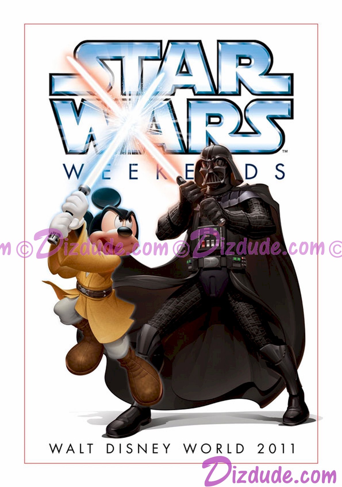 Official Star Wars Weekends 2011 Poster