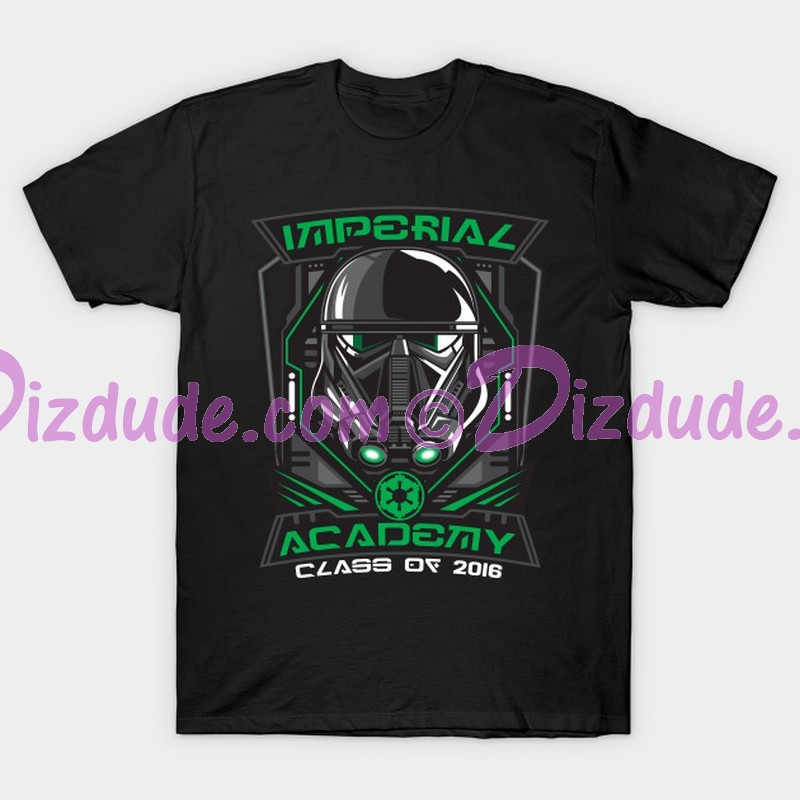  Star Wars Shadow Trooper Imperial Academy Class of 2016 Fantasy T-shirt (Tshirt, T shirt or Tee) © Dizdude.com