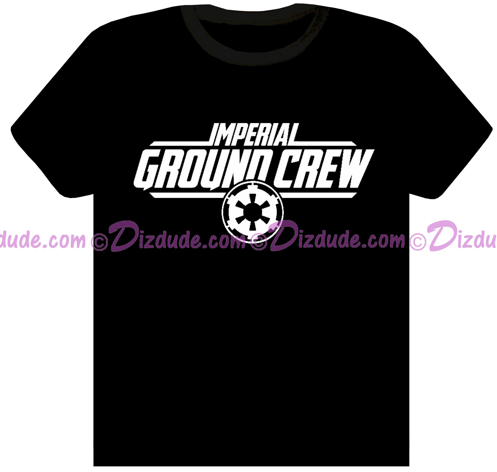 Star Wars Imperial Ground Crew ~ Fantasy T-shirt (Tshirt, T shirt or Tee) © Dizdude.com