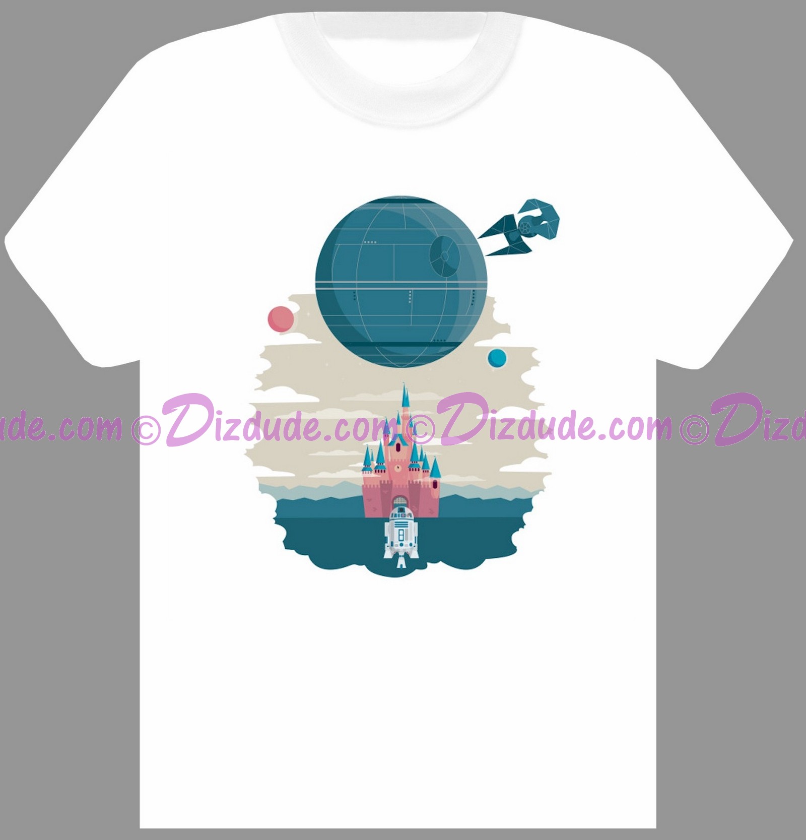 Star Wars Vacation at Disneyland Fantasy Youth/ Kids T-shirt (Tshirt, T shirt or Tee) © Dizdude.com