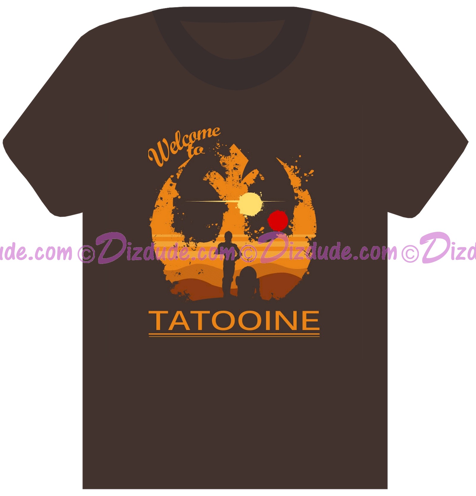 Star Wars Welcome to Tatooine Fantasy Youth/ Kids T-shirt (Tshirt, T shirt or Tee) © Dizdude.com