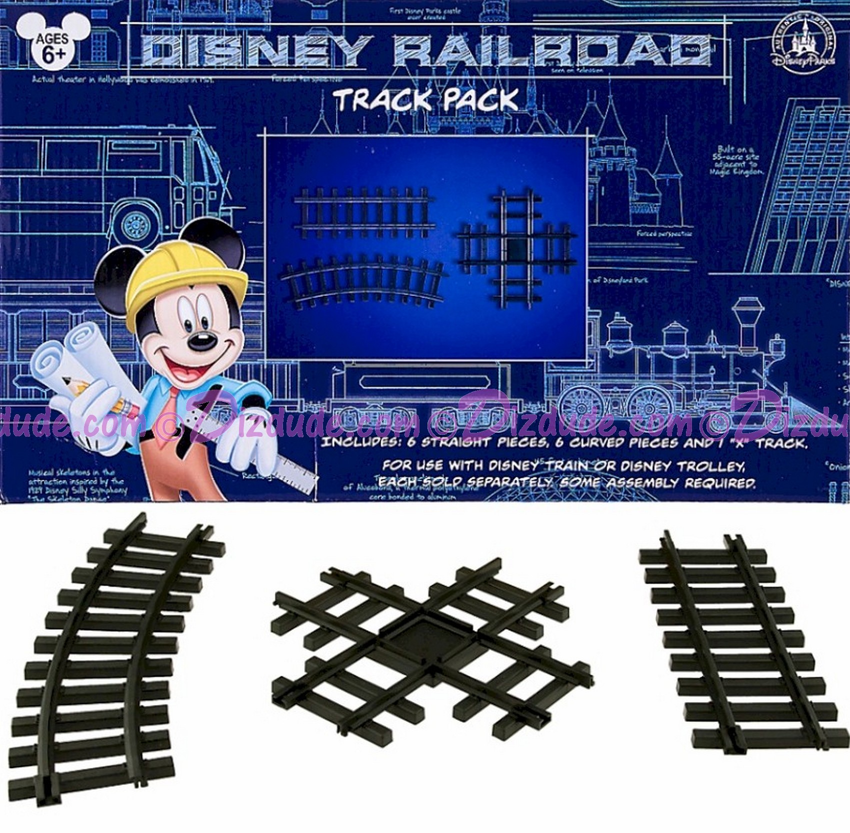 Walt Disney World Railroad Extension Track Accessory Set © Dizdude.com