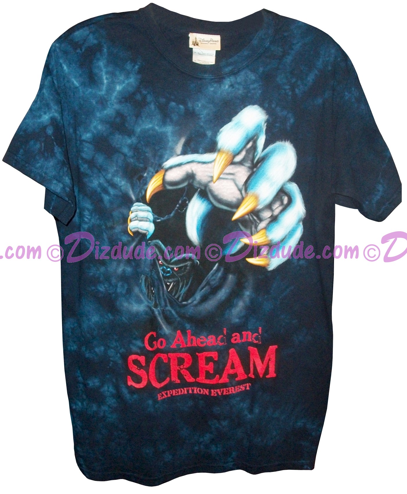 (SOLD OUT) Disney Animal Kingdoms Expedition Everest Go Ahead and Scream T-Shirt (Tee, Tshirt or T shirt)