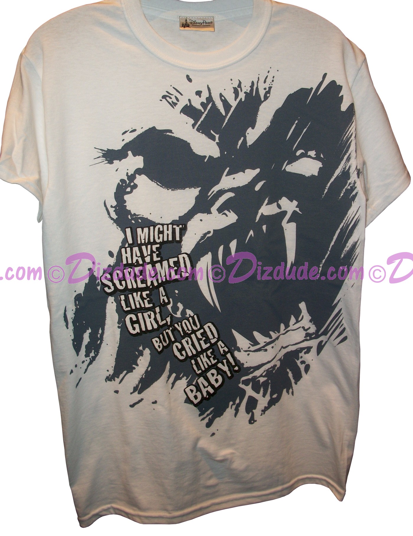 (SOLD OUT) Disney Animal Kingdoms Expedition Everest I Might Have Screamed Like A Girl, But You Cried Like A Baby! T-Shirt (Tee, Tshirt or T shirt)