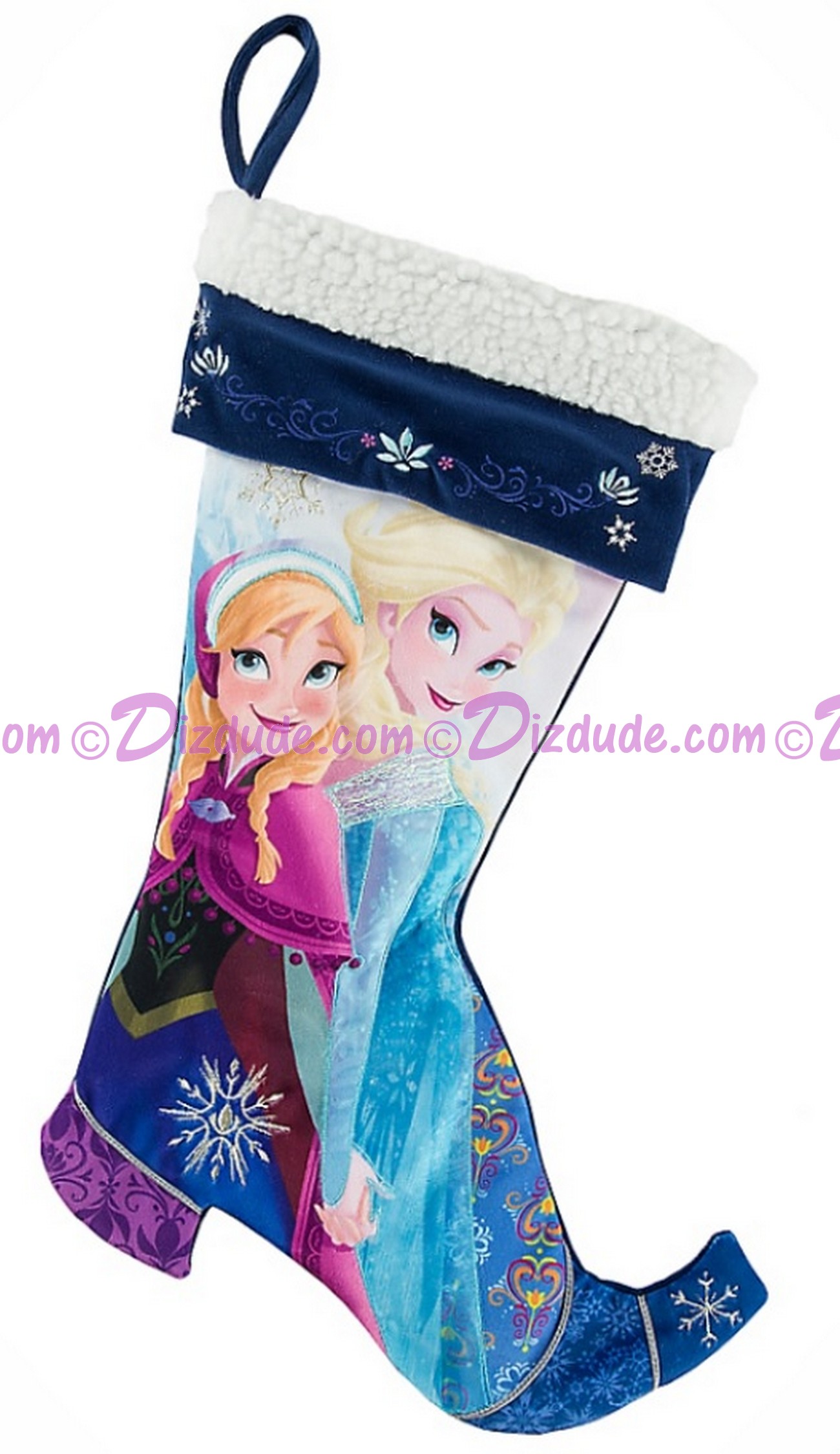 Disney Frozen Elsa & Anna Christmas Stocking © Dizdude.com