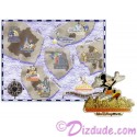 Walt Disney World Pin Pursuit - Passport to Our World Map Pin-Board 2001 with Mickey Mouse Completer Pin Limited Edition 5000