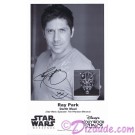 Ray Park who played Darth Maul Presigned Official Star Wars Weekends 2012 Celebrity Collector Photo © Dizdude.com