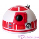 R2 White & Red Astromech Droid Dome ~ Series 2 from Disney Star Wars Build-A-Droid Factory © Dizdude.com