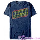 Star Wars Empire Strikes Back Distressed Title Logo Adult T-Shirt (Tshirt, T shirt or Tee) © Dizdude.com