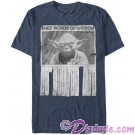 Star Wars Yoda - Words Of Wisdom Adult T-Shirt (Tshirt, T shirt or Tee) © Dizdude.com