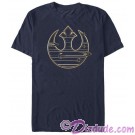 Star Wars: The Last Jedi The Rebel Alliance Starbird Adult T-Shirt (Tshirt, T shirt or Tee) © Dizdude.com