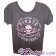 Pirate Couture Skull and Cross Bones Woman's T-shirt (Tee, Tshirt or T shirt) ~ Disney Magic Kingdom © Dizdude.com 