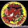 Disney's Wild About Safety Logo Pin with Timon & Pumba © Dizdude.com